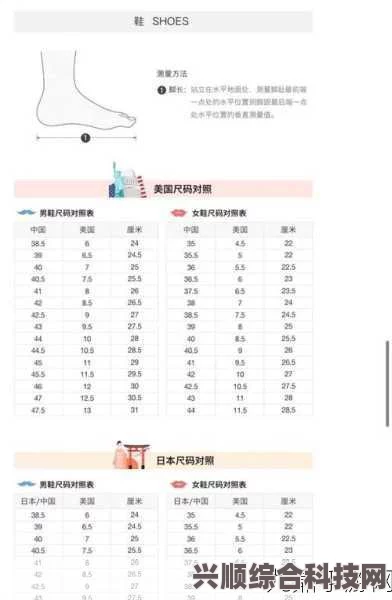 欧洲尺码与日本尺码转换：详解不同国家鞋服尺码的对照关系与选择指南