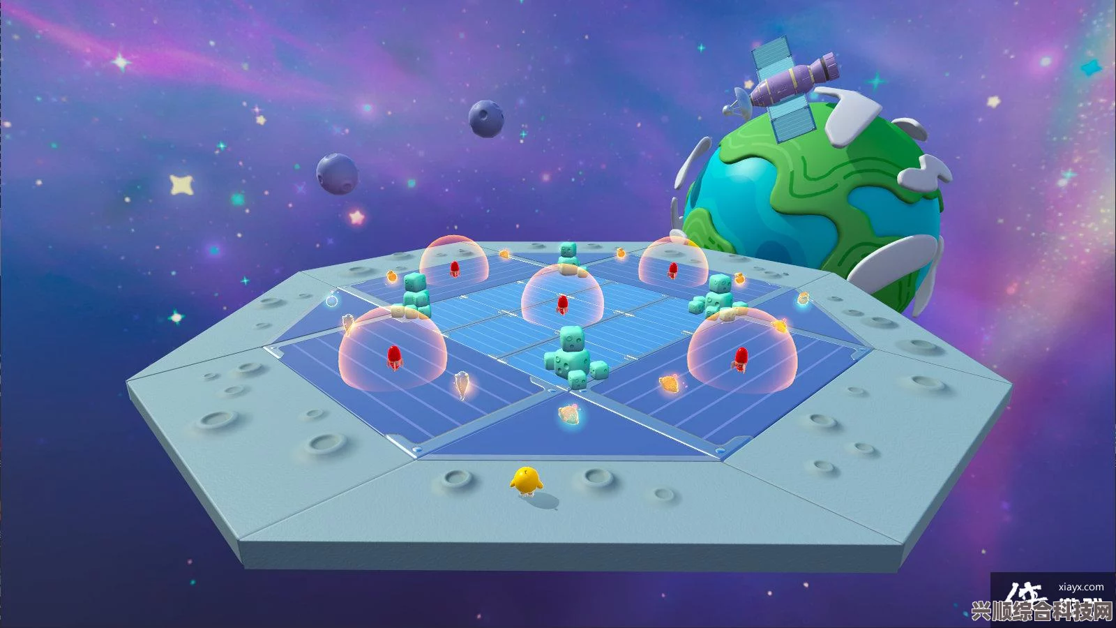 蛋仔派对太空奇遇季地图探索，星际神秘世界详解
