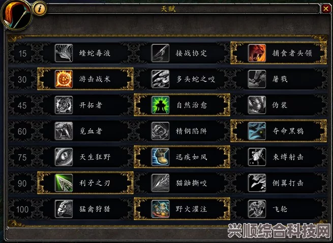 魔兽世界猎人职业的标志性技能探究