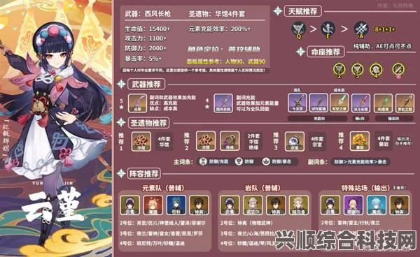 原神3.7版本云堇抽取建议，深度解析与攻略