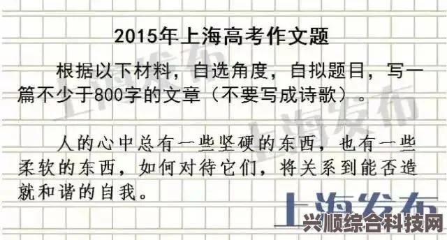 揭秘与解读，2023年上海卷语文作文题目概览与趋势分析