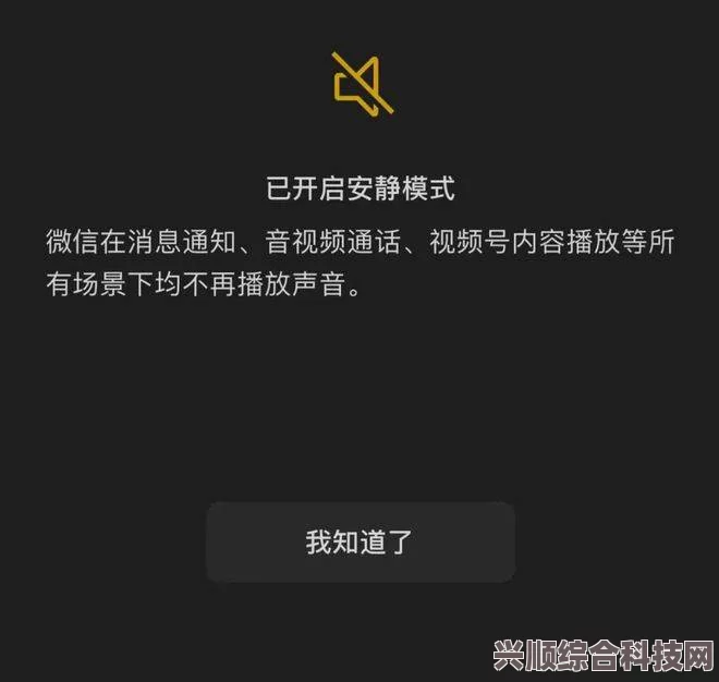 微信安静模式设置教程，轻松打造宁静沟通环境