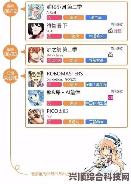 2023年7月新番大放送，热门新番开播时间表及精彩解析