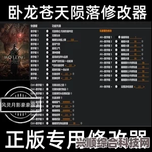 卧龙苍天陨落修改器下载指南及九十项修改器分享