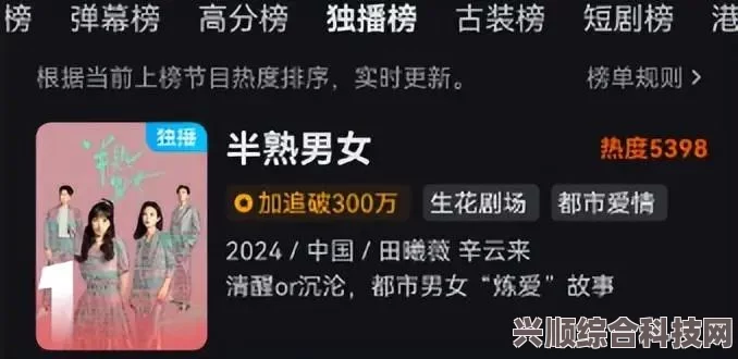 半熟男女上线时间大揭秘，深度剧集介绍与互动问答环节开启