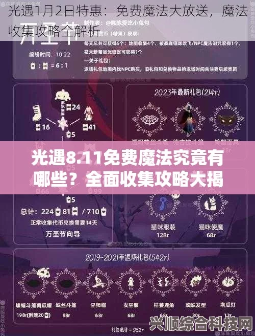 光遇7月7日免费魔法大揭秘，全方位攻略助你轻松收集
