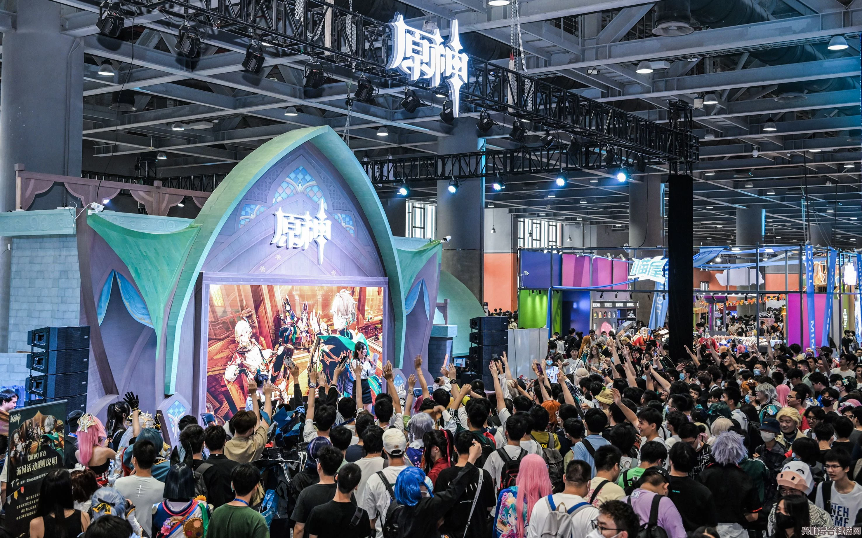 BW2023原神展深度解析，互动问答环节揭秘与展台精彩瞬间回顾